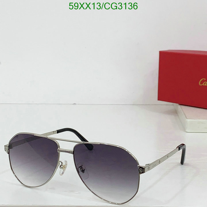 Cartier-Glasses Code: CG3136 $: 59USD