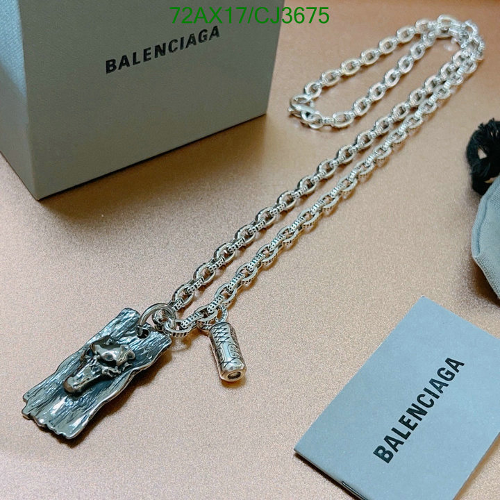 Balenciaga-Jewelry Code: CJ3675 $: 72USD