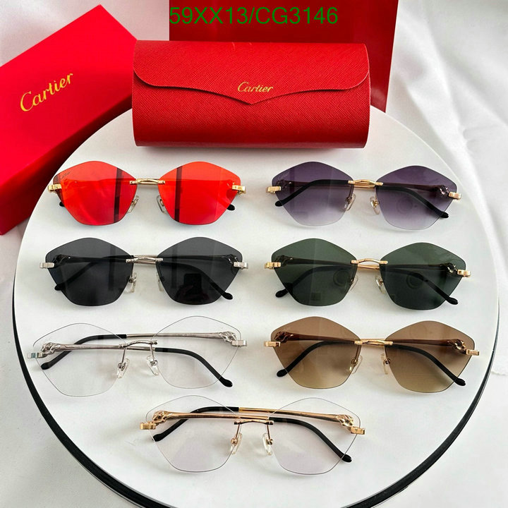 Cartier-Glasses Code: CG3146 $: 59USD