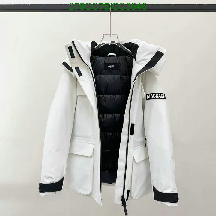 Mackage-Down jacket Women Code: CC3646 $: 279USD