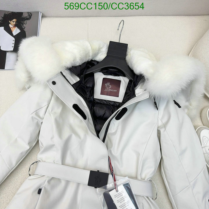 Moncler-Down jacket Women Code: CC3654 $: 569USD