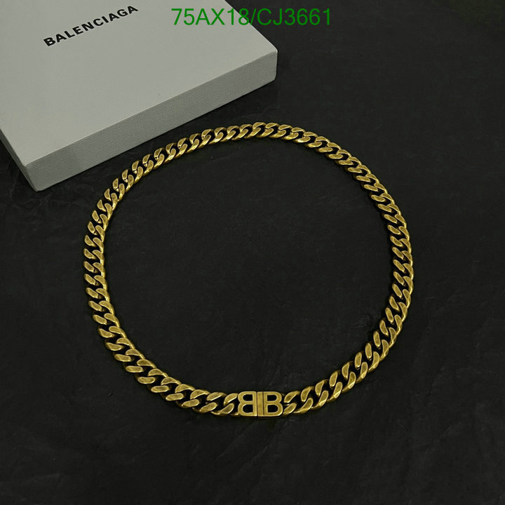 Balenciaga-Jewelry Code: CJ3661 $: 75USD