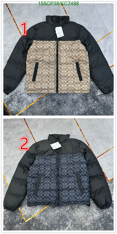 Coach-Down jacket Men Code: KC7488 $: 155USD