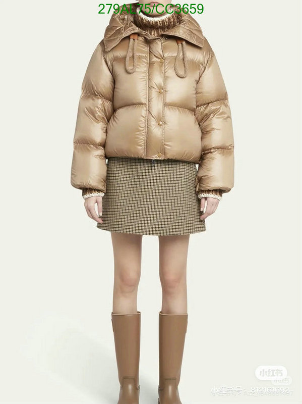 Moncler-Down jacket Women Code: CC3659 $: 279USD