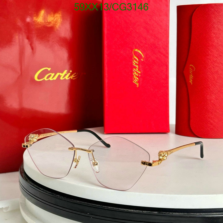 Cartier-Glasses Code: CG3146 $: 59USD