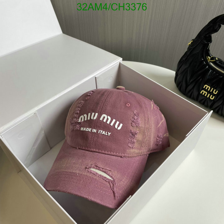 Miu Miu-Cap(Hat) Code: CH3376 $: 32USD