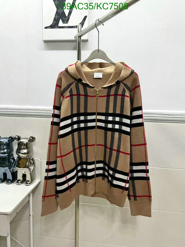 Burberry-Clothing Code: KC7508 $: 139USD