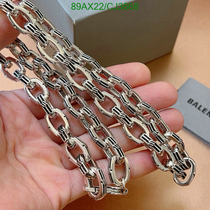 Balenciaga-Jewelry Code: CJ3668 $: 89USD