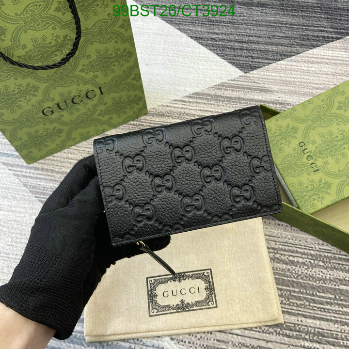 Gucci-Wallet Mirror Quality Code: CT3924 $: 99USD