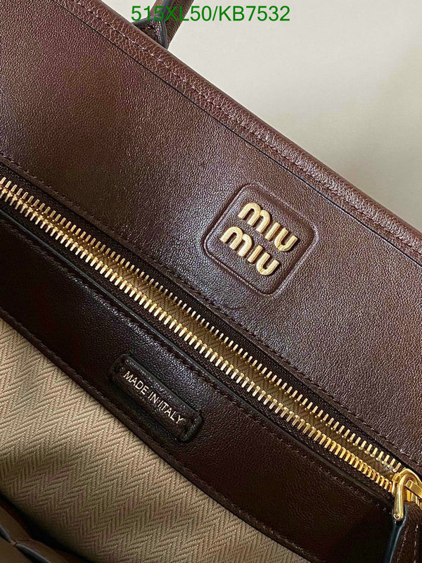 Miu Miu-Bag-Mirror Quality Code: KB7532 $: 515USD