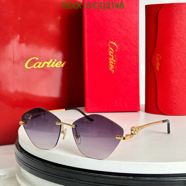 Cartier-Glasses Code: CG3146 $: 59USD