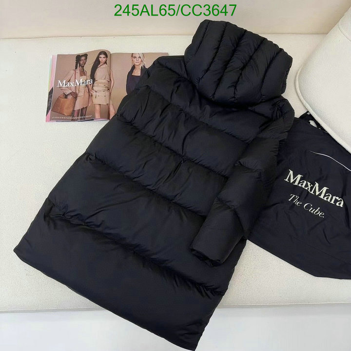 MaxMara-Down jacket Women Code: CC3647 $: 245USD