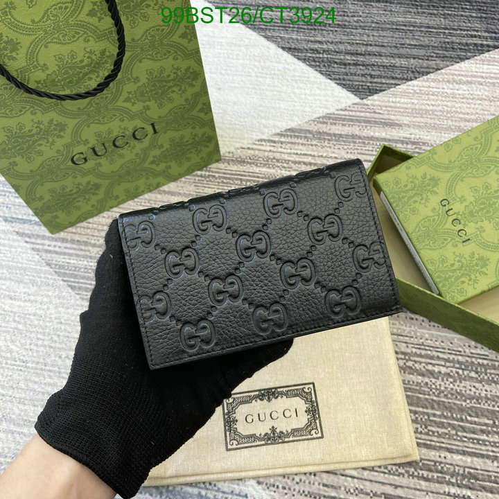 Gucci-Wallet Mirror Quality Code: CT3924 $: 99USD