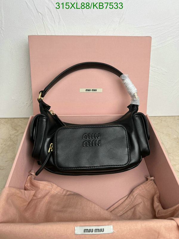 Miu Miu-Bag-Mirror Quality Code: KB7533 $: 315USD