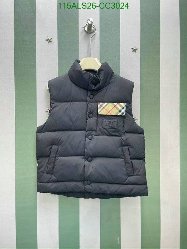 Down Jacket-Kids Clothing Code: CC3024 $: 115USD