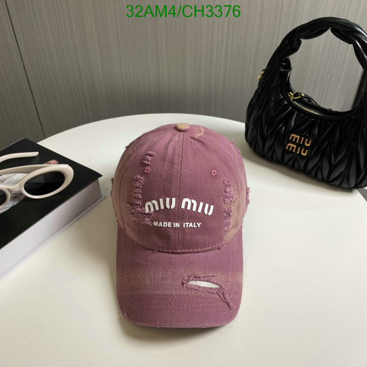 Miu Miu-Cap(Hat) Code: CH3376 $: 32USD