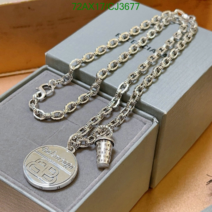 Balenciaga-Jewelry Code: CJ3677 $: 72USD