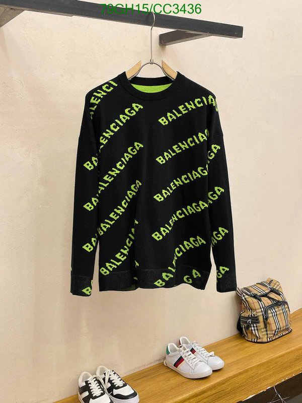 Balenciaga-Clothing Code: CC3436 $: 79USD