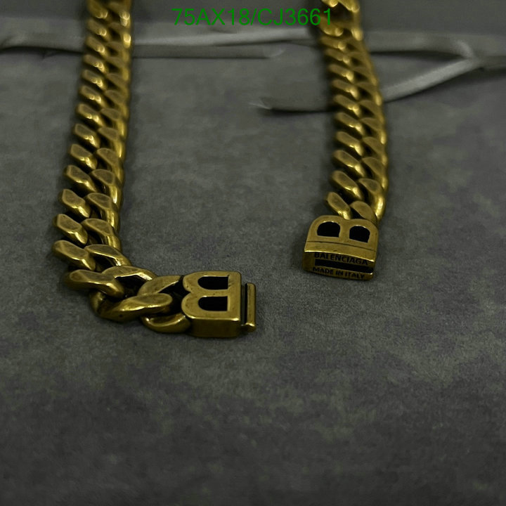 Balenciaga-Jewelry Code: CJ3661 $: 75USD