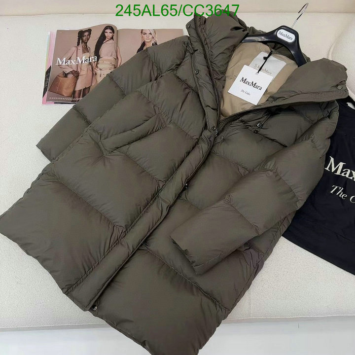 MaxMara-Down jacket Women Code: CC3647 $: 245USD