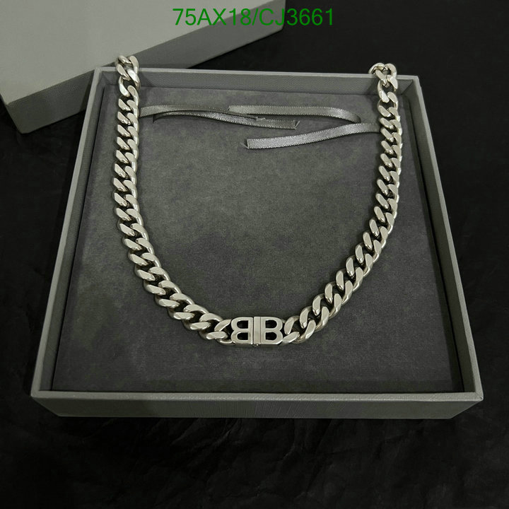 Balenciaga-Jewelry Code: CJ3661 $: 75USD