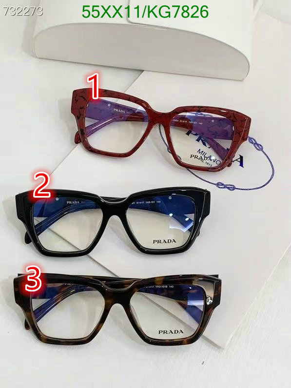 Prada-Glasses Code: KG7826 $: 55USD