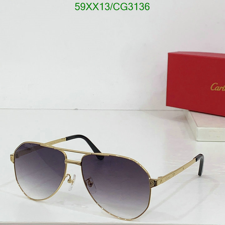 Cartier-Glasses Code: CG3136 $: 59USD