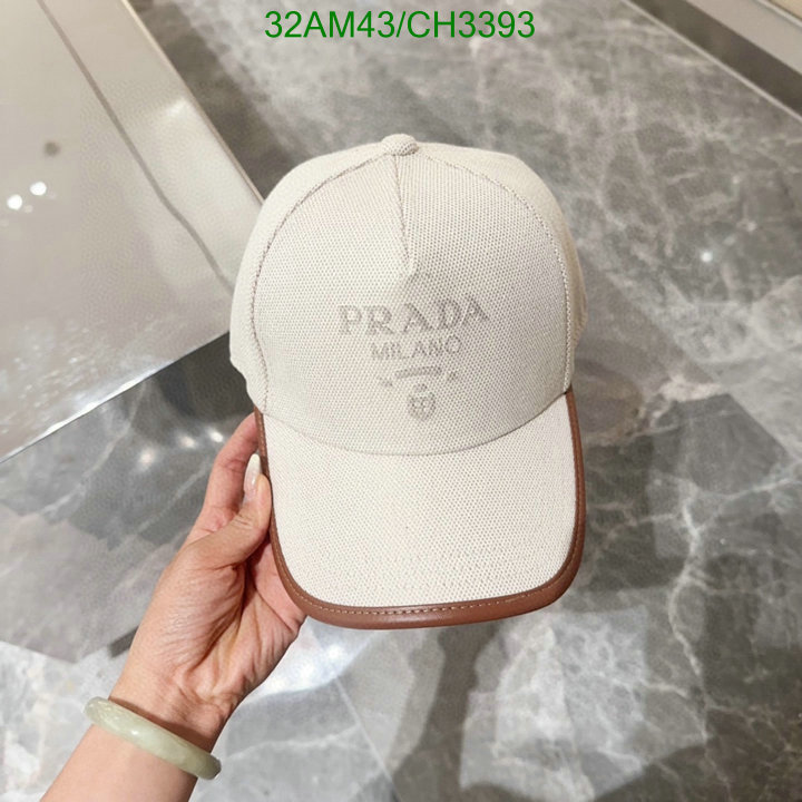 Prada-Cap(Hat) Code: CH3393 $: 32USD