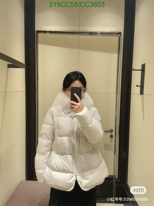 Moncler-Down jacket Women Code: CC3653 $: 219USD