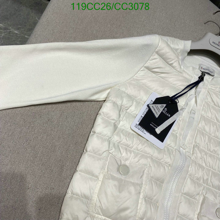 Moncler-Down jacket Women Code: CC3078 $: 119USD