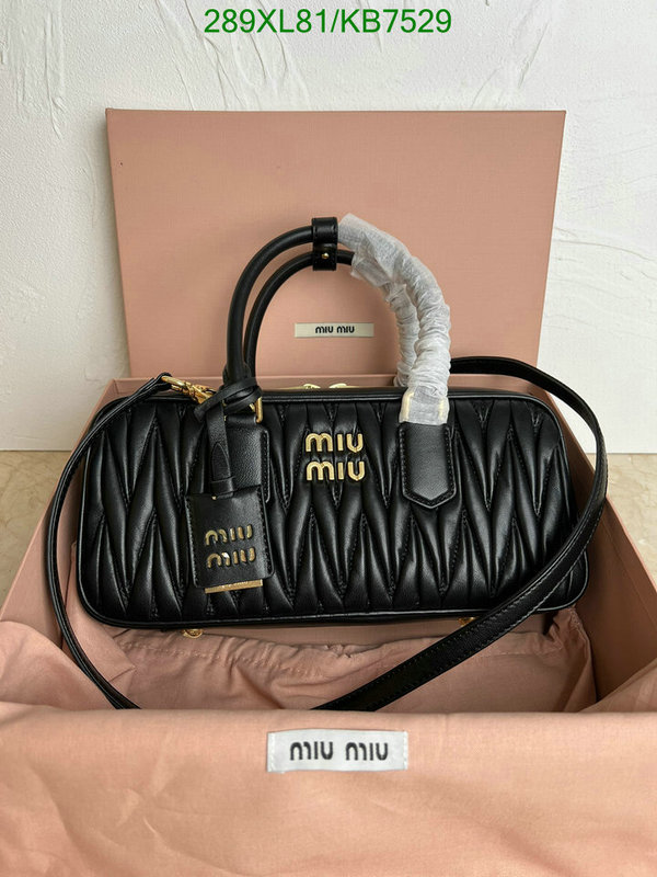 Miu Miu-Bag-Mirror Quality Code: KB7529 $: 289USD