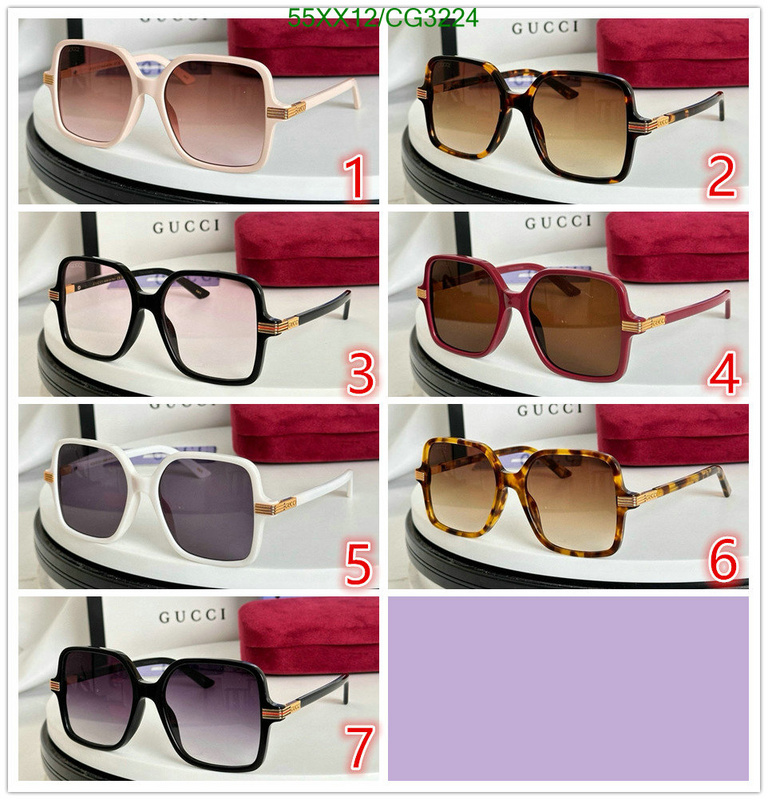 Gucci-Glasses Code: CG3224 $: 55USD