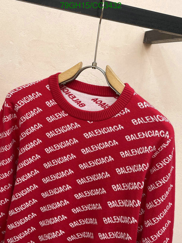 Balenciaga-Clothing Code: CC3432 $: 79USD