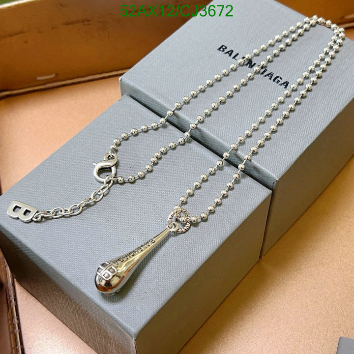 Balenciaga-Jewelry Code: CJ3672 $: 52USD