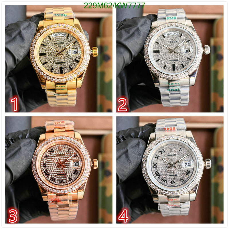 Rolex-Watch-Mirror Quality Code: KW7777 $: 229USD