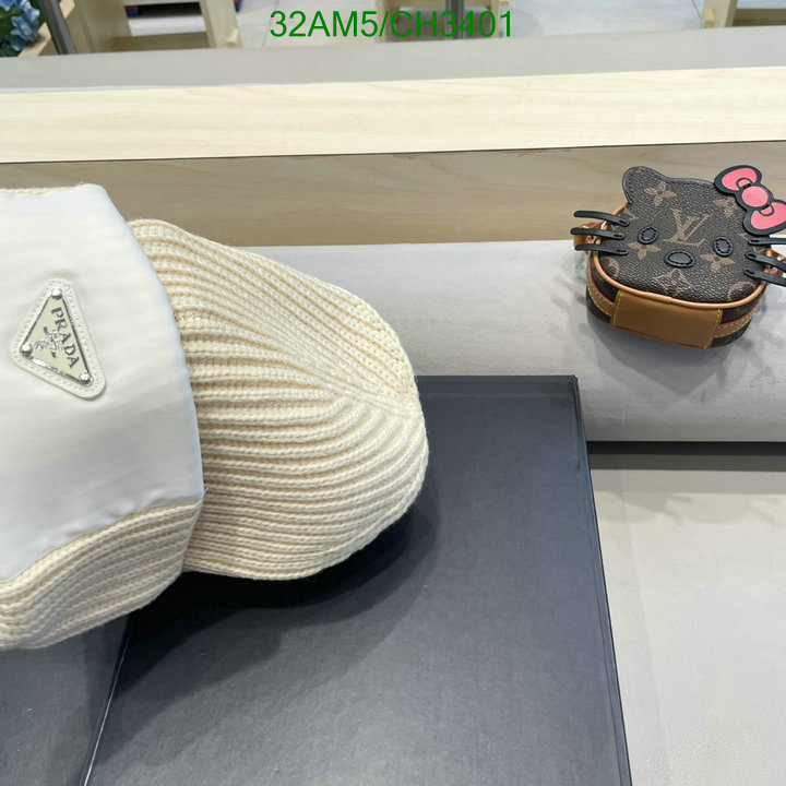 Prada-Cap(Hat) Code: CH3401 $: 32USD