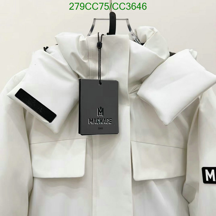 Mackage-Down jacket Women Code: CC3646 $: 279USD