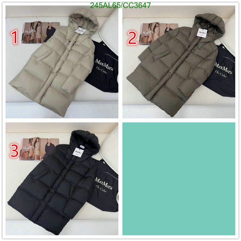 MaxMara-Down jacket Women Code: CC3647 $: 245USD