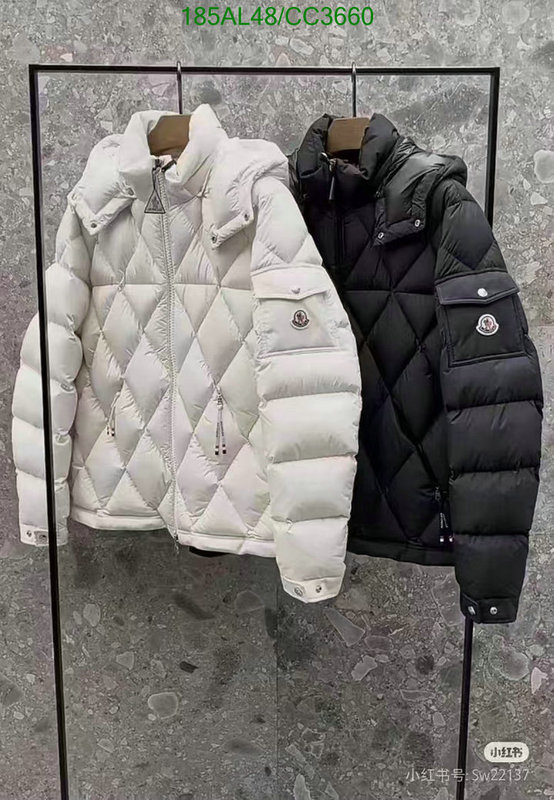 Moncler-Down jacket Women Code: CC3660 $: 185USD