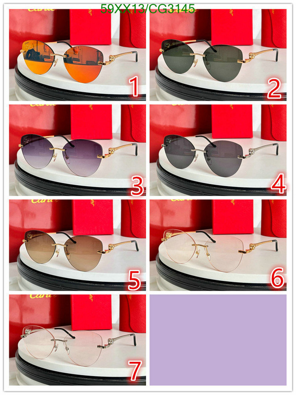 Cartier-Glasses Code: CG3145 $: 59USD