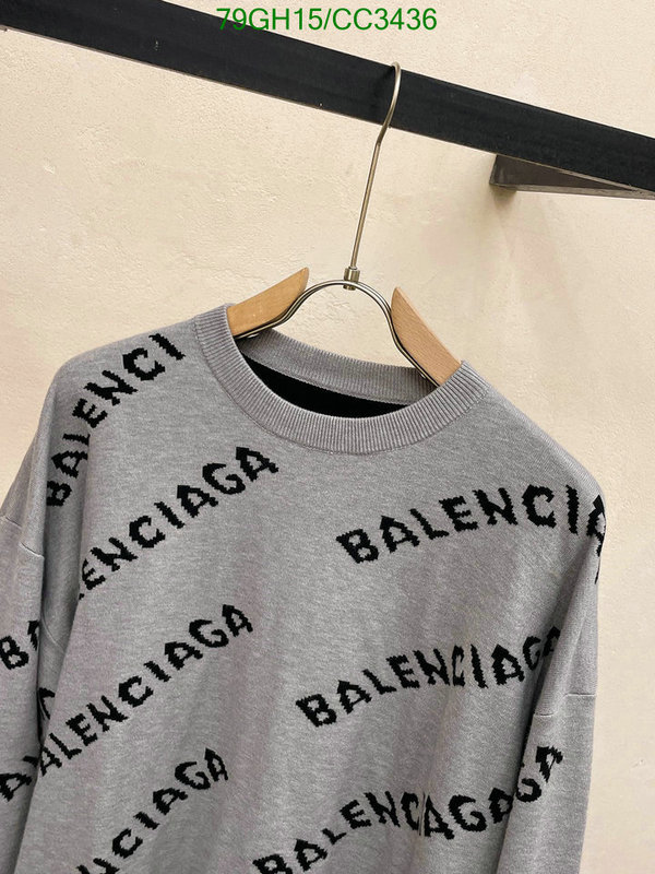 Balenciaga-Clothing Code: CC3436 $: 79USD