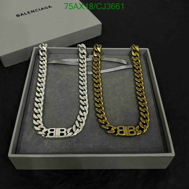 Balenciaga-Jewelry Code: CJ3661 $: 75USD