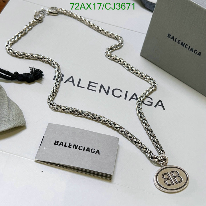 Balenciaga-Jewelry Code: CJ3671 $: 72USD