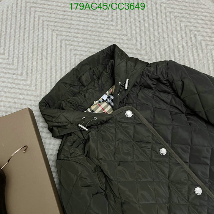 Burberry-Down jacket Women Code: CC3649 $: 179USD