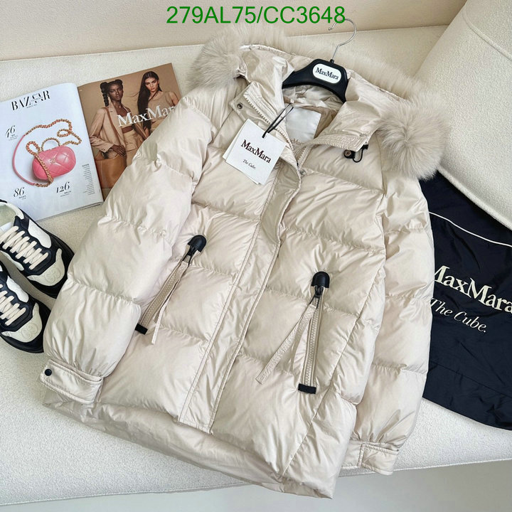 MaxMara-Down jacket Women Code: CC3648 $: 279USD