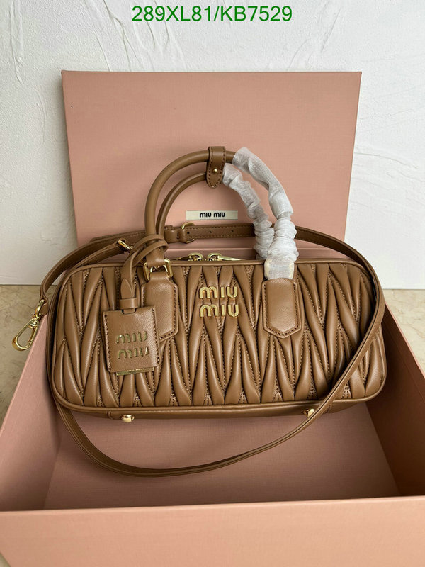 Miu Miu-Bag-Mirror Quality Code: KB7529 $: 289USD