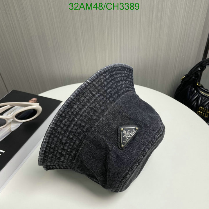 Prada-Cap(Hat) Code: CH3389 $: 32USD