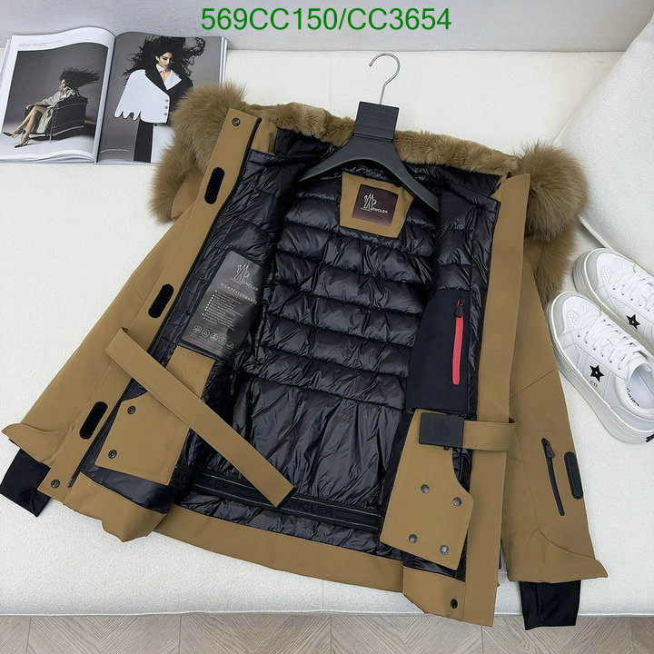 Moncler-Down jacket Women Code: CC3654 $: 569USD