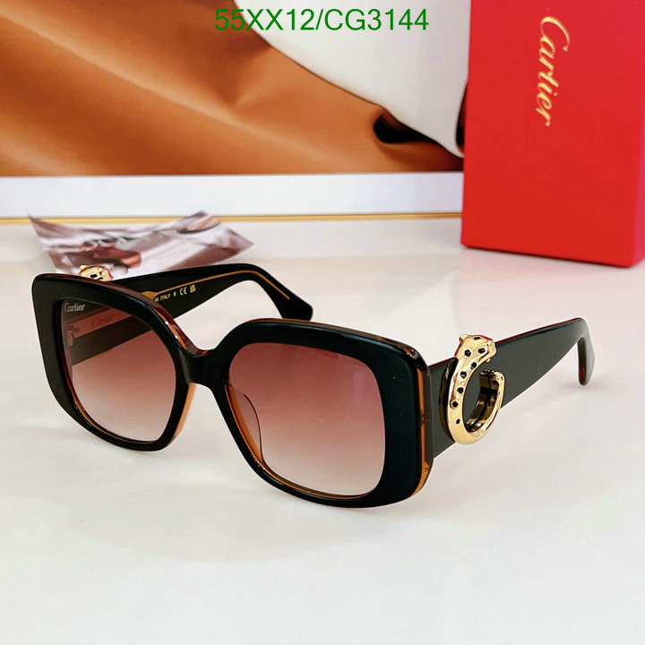 Cartier-Glasses Code: CG3144 $: 55USD