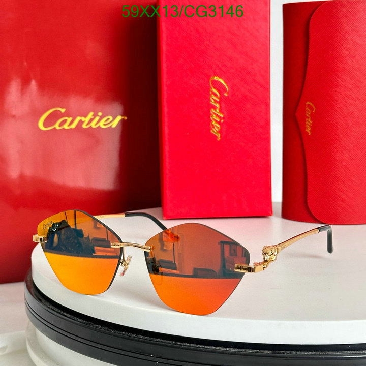 Cartier-Glasses Code: CG3146 $: 59USD